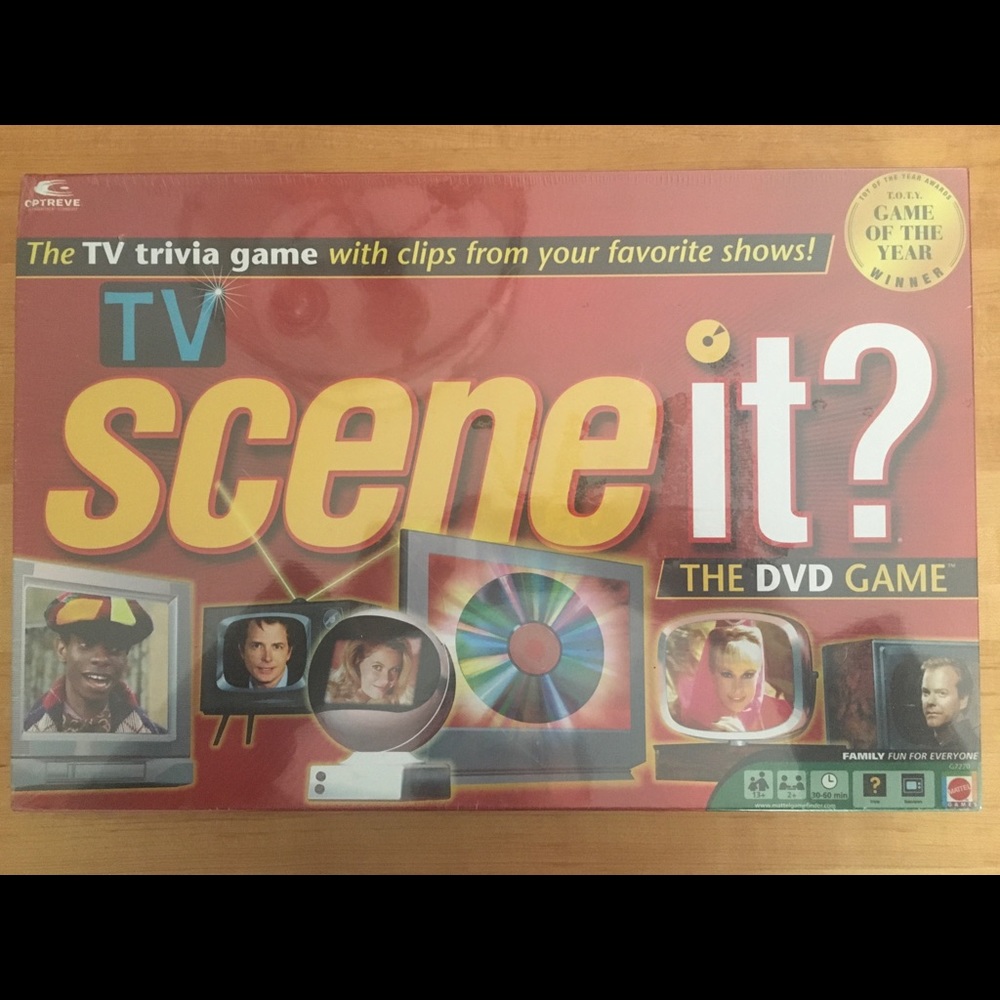 Original Edition Scene It? DVD TV Trivia Game